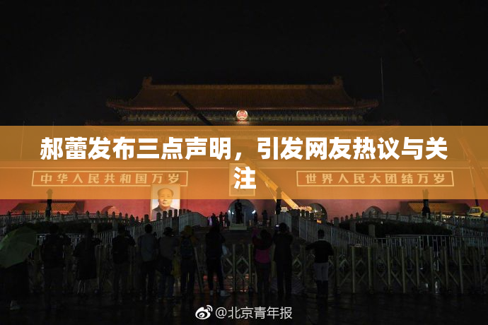 郝蕾发布三点声明，引发网友热议与关注