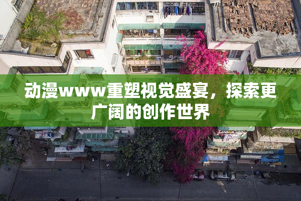 动漫www重塑视觉盛宴，探索更广阔的创作世界
