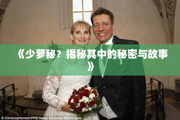 《少萝秘？揭秘其中的秘密与故事》