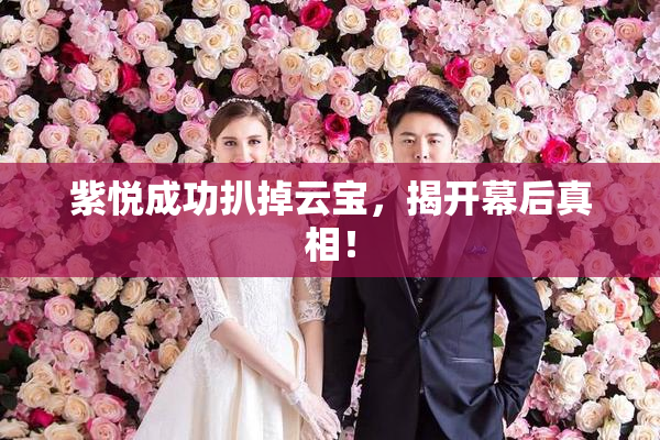 紫悦成功扒掉云宝，揭开幕后真相！