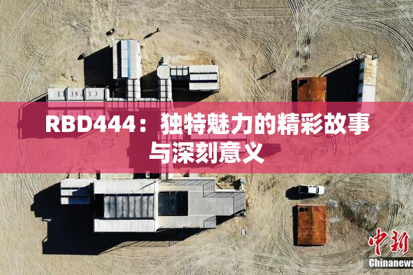 RBD444：独特魅力的精彩故事与深刻意义