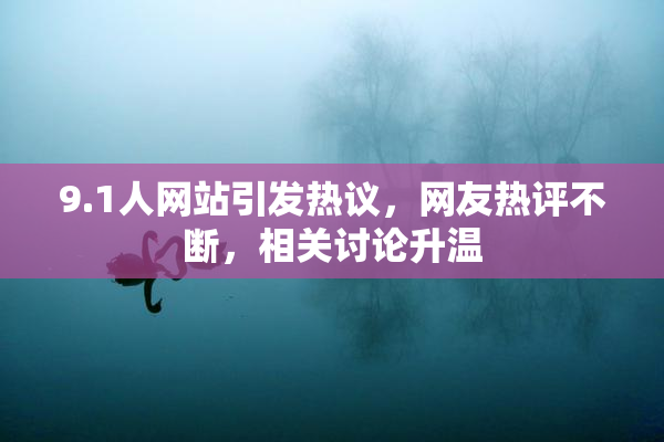 9.1人网站引发热议，网友热评不断，相关讨论升温