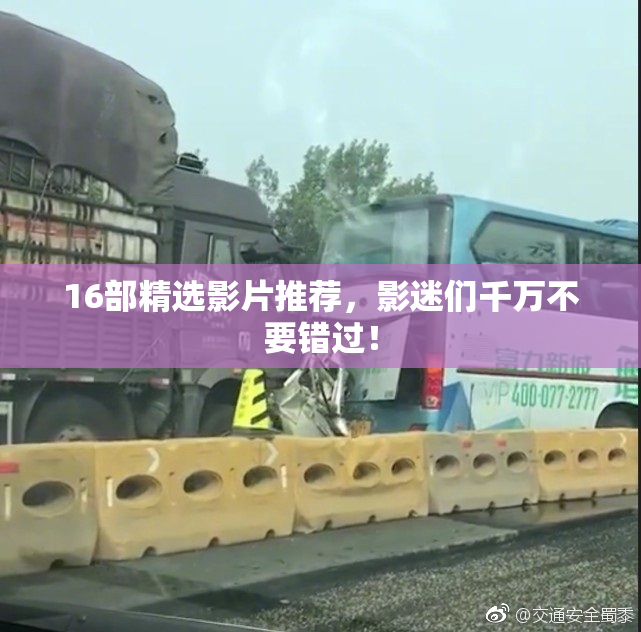 16部精选影片推荐，影迷们千万不要错过！