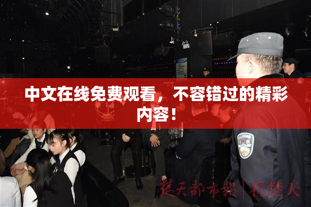 中文在线免费观看，不容错过的精彩内容！
