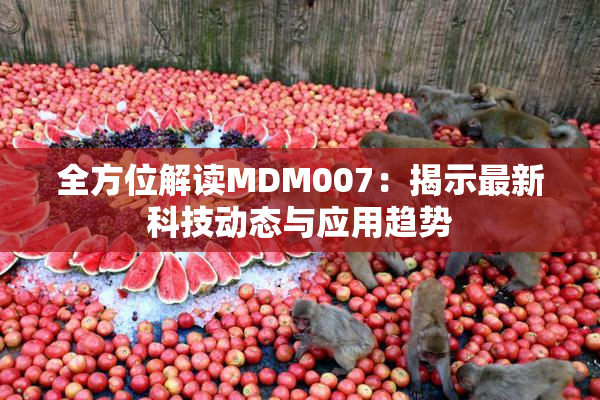 全方位解读MDM007：揭示最新科技动态与应用趋势