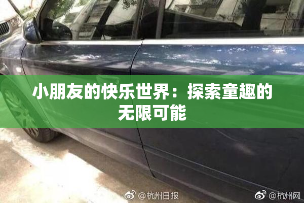 小朋友的快乐世界：探索童趣的无限可能