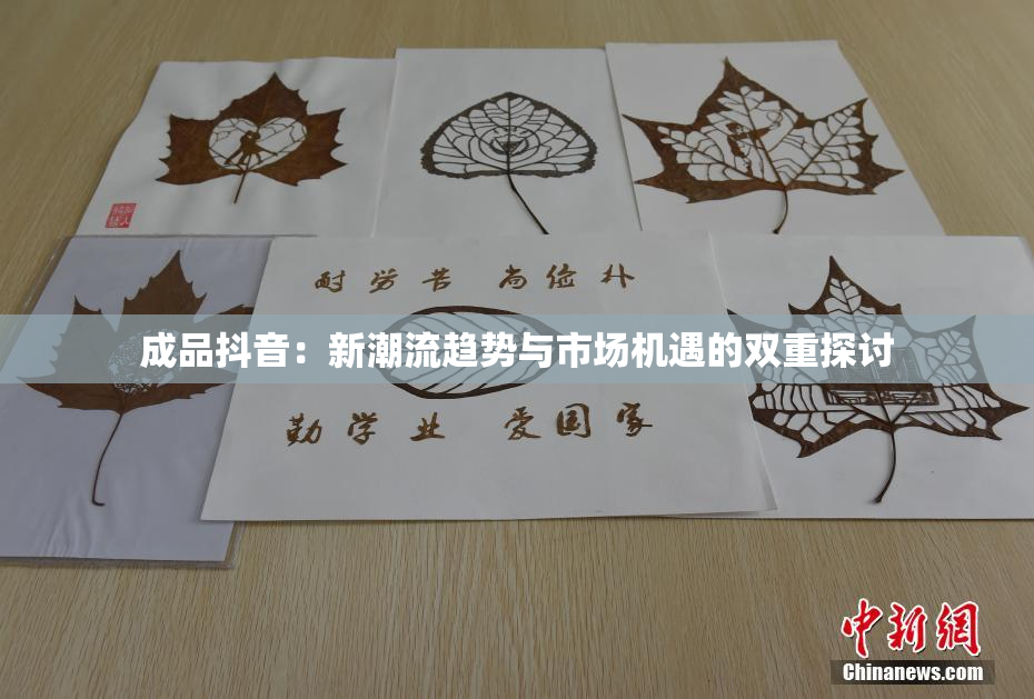 成品抖音：新潮流趋势与市场机遇的双重探讨