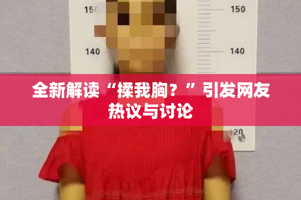 全新解读“揉我胸？”引发网友热议与讨论