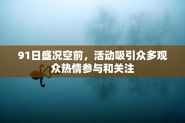 91日盛况空前，活动吸引众多观众热情参与和关注