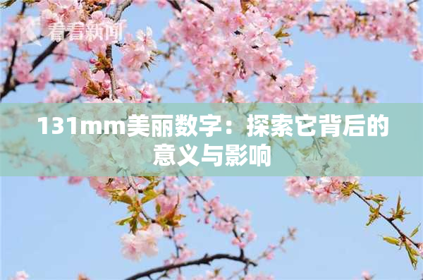 131mm美丽数字：探索它背后的意义与影响