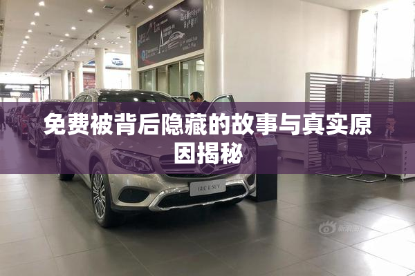 免费被背后隐藏的故事与真实原因揭秘