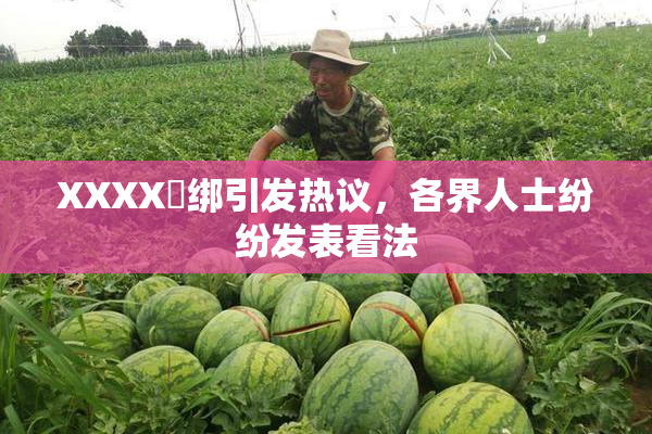 XXXX秵绑引发热议，各界人士纷纷发表看法