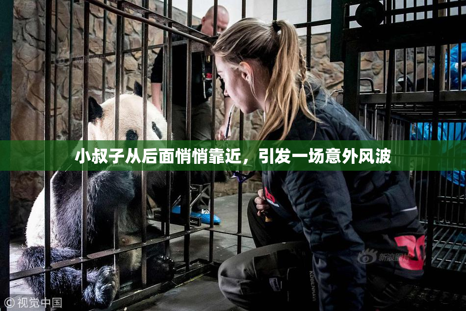 小叔子从后面悄悄靠近，引发一场意外风波