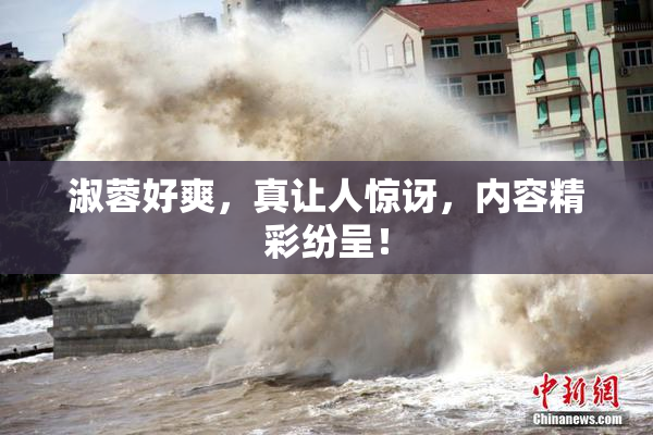 淑蓉好爽，真让人惊讶，内容精彩纷呈！
