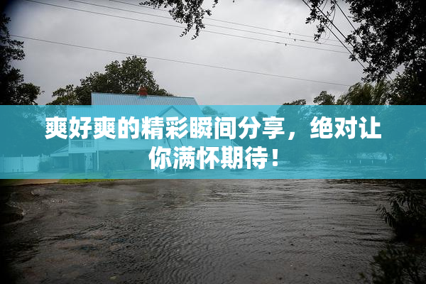爽好爽的精彩瞬间分享，绝对让你满怀期待！