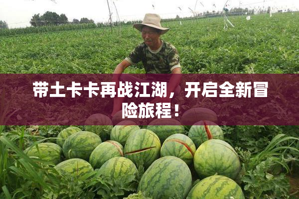 带土卡卡再战江湖，开启全新冒险旅程！