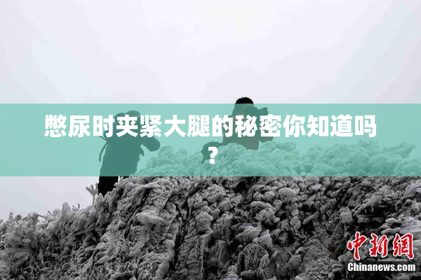 憋尿时夹紧大腿的秘密你知道吗？
