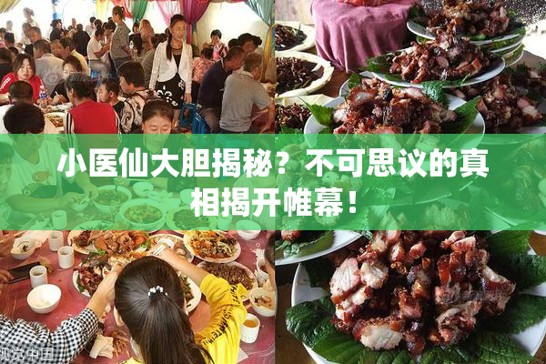 小医仙大胆揭秘？不可思议的真相揭开帷幕！