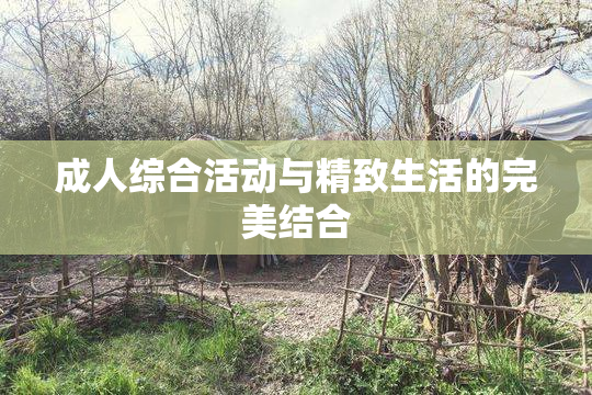 成人综合活动与精致生活的完美结合