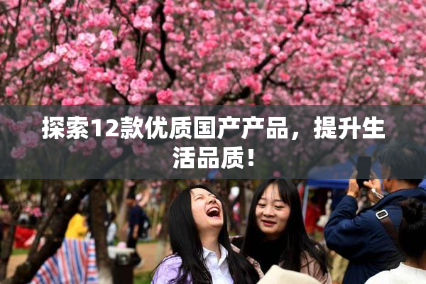 探索12款优质国产产品，提升生活品质！