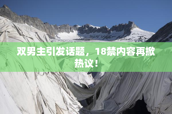 双男主引发话题，18禁内容再掀热议！