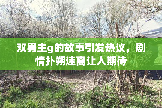 双男主g的故事引发热议，剧情扑朔迷离让人期待