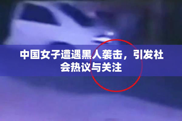 中国女子遭遇黑人袭击，引发社会热议与关注