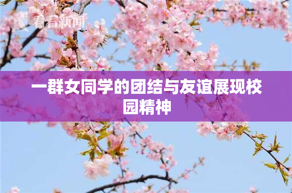 一群女同学的团结与友谊展现校园精神