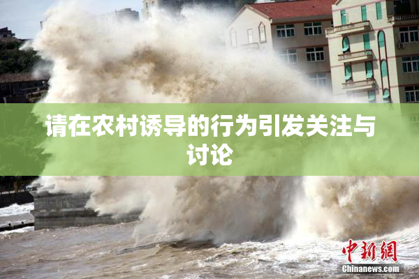 请在农村诱导的行为引发关注与讨论