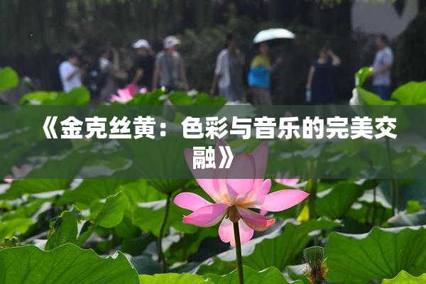 《金克丝黄：色彩与音乐的完美交融》
