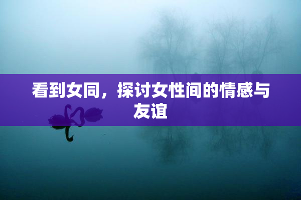 看到女同，探讨女性间的情感与友谊