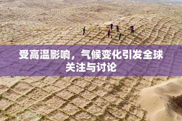 受高温影响，气候变化引发全球关注与讨论