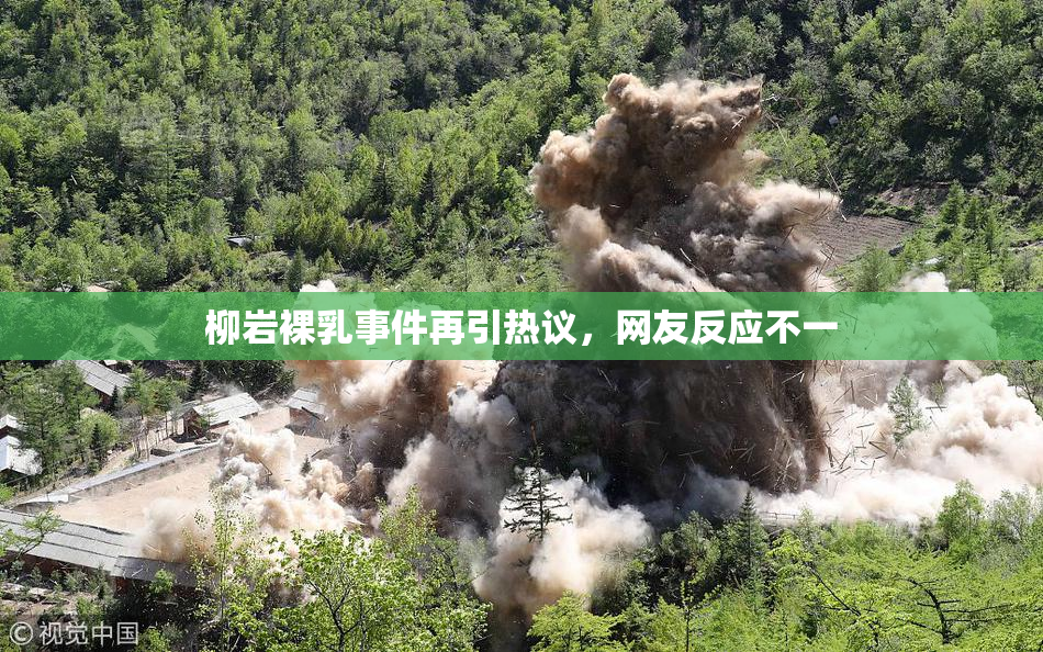 柳岩裸乳事件再引热议，网友反应不一