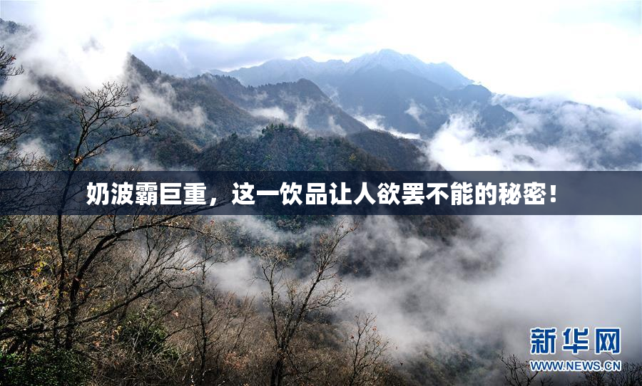 奶波霸巨重，这一饮品让人欲罢不能的秘密！