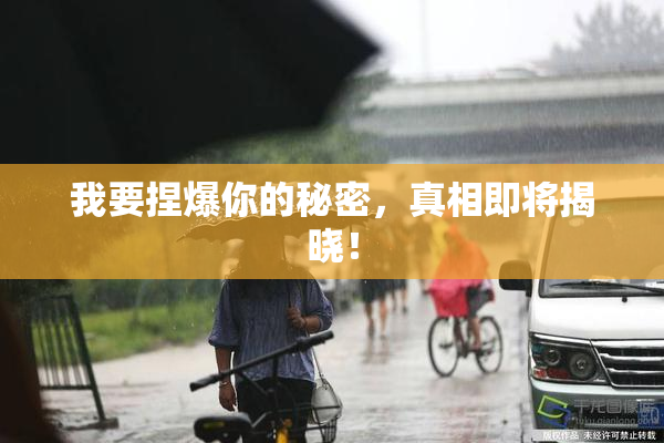 我要捏爆你的秘密，真相即将揭晓！