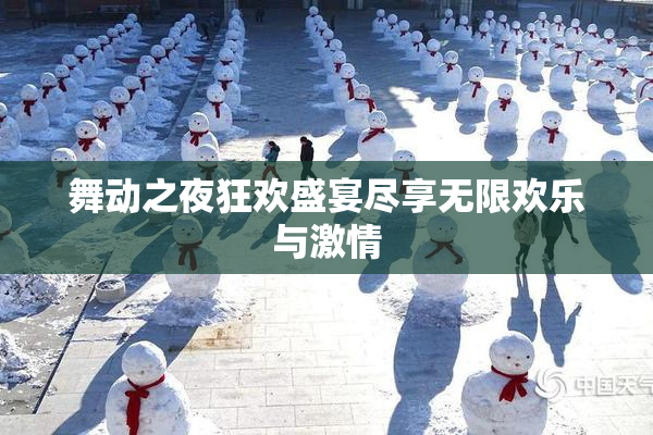 舞动之夜狂欢盛宴尽享无限欢乐与激情
