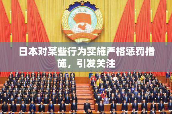 日本对某些行为实施严格惩罚措施，引发关注