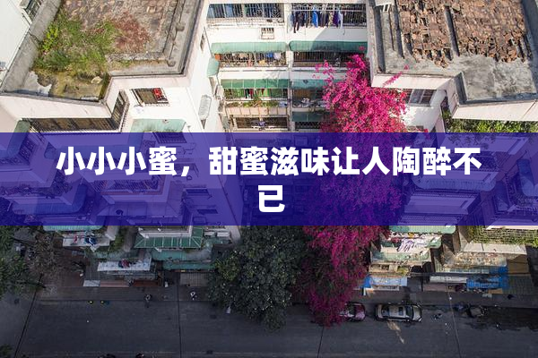 小小小蜜，甜蜜滋味让人陶醉不已