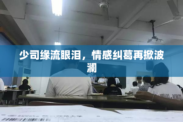 少司缘流眼泪，情感纠葛再掀波澜