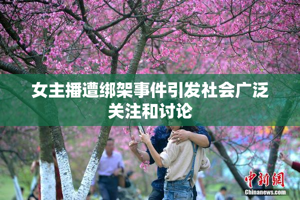女主播遭绑架事件引发社会广泛关注和讨论