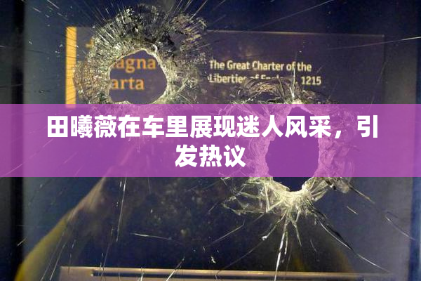 田曦薇在车里展现迷人风采，引发热议