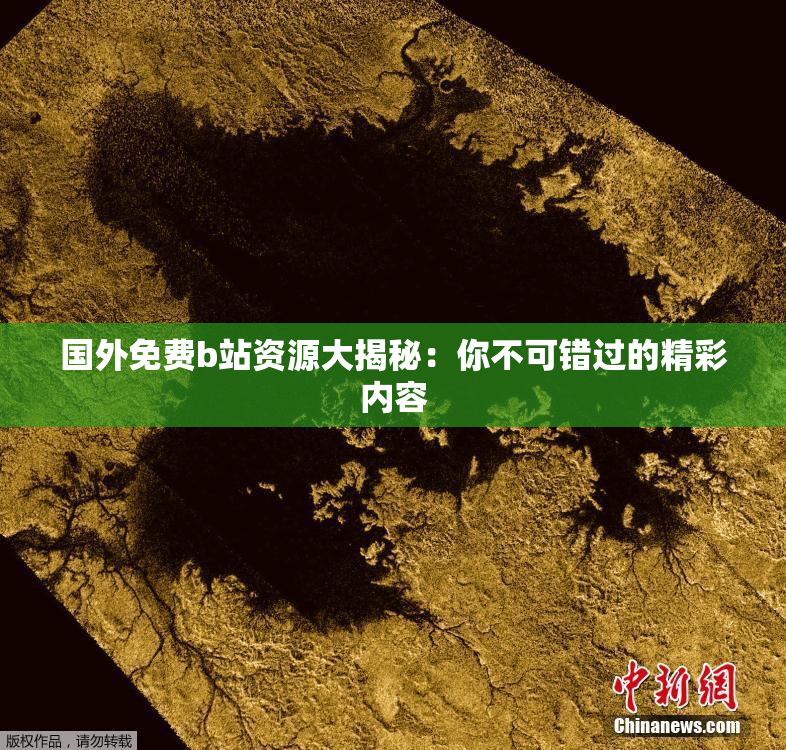 国外免费b站资源大揭秘：你不可错过的精彩内容