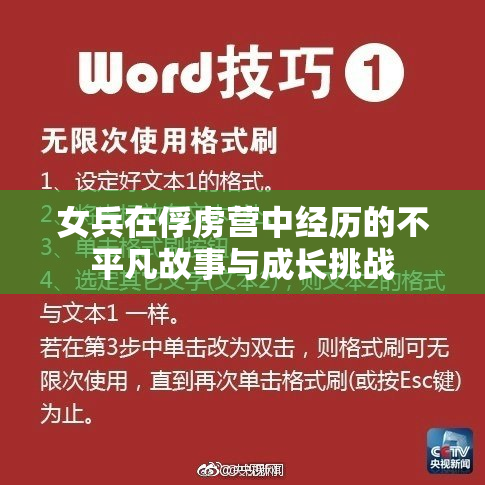 女兵在俘虏营中经历的不平凡故事与成长挑战