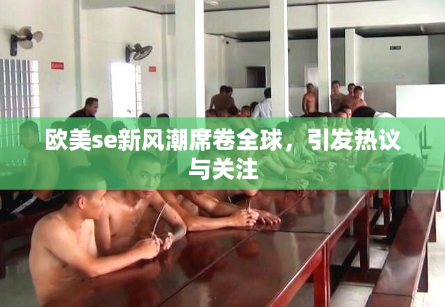 欧美se新风潮席卷全球，引发热议与关注
