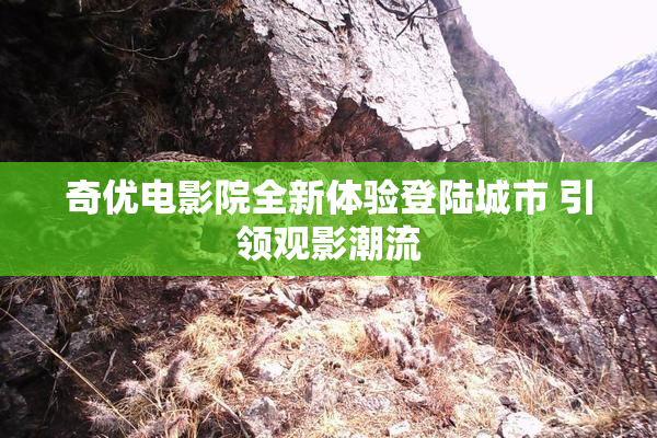 奇优电影院全新体验登陆城市 引领观影潮流