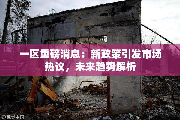 一区重磅消息：新政策引发市场热议，未来趋势解析