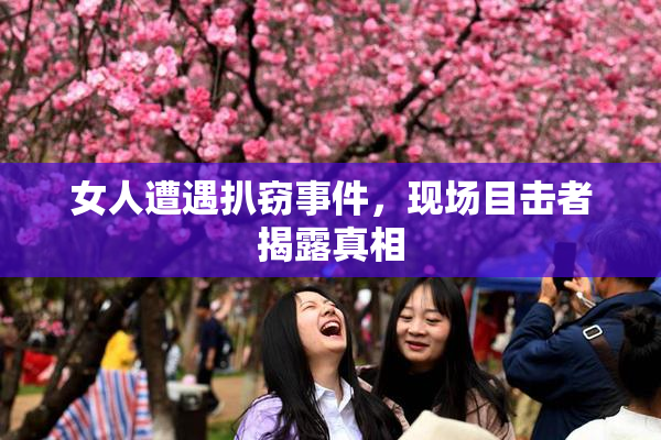 女人遭遇扒窃事件，现场目击者揭露真相