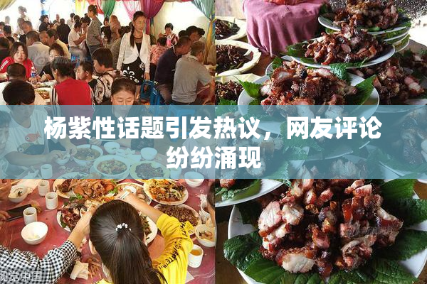 杨紫性话题引发热议，网友评论纷纷涌现