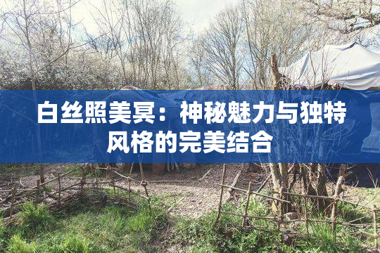 白丝照美冥：神秘魅力与独特风格的完美结合