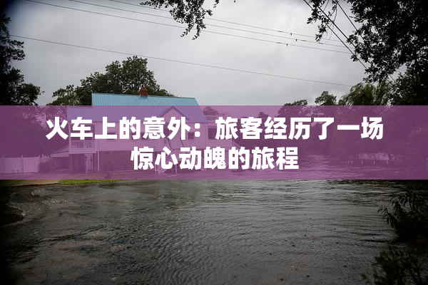 火车上的意外：旅客经历了一场惊心动魄的旅程